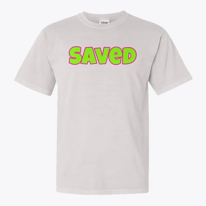 Saved - lime/Pink