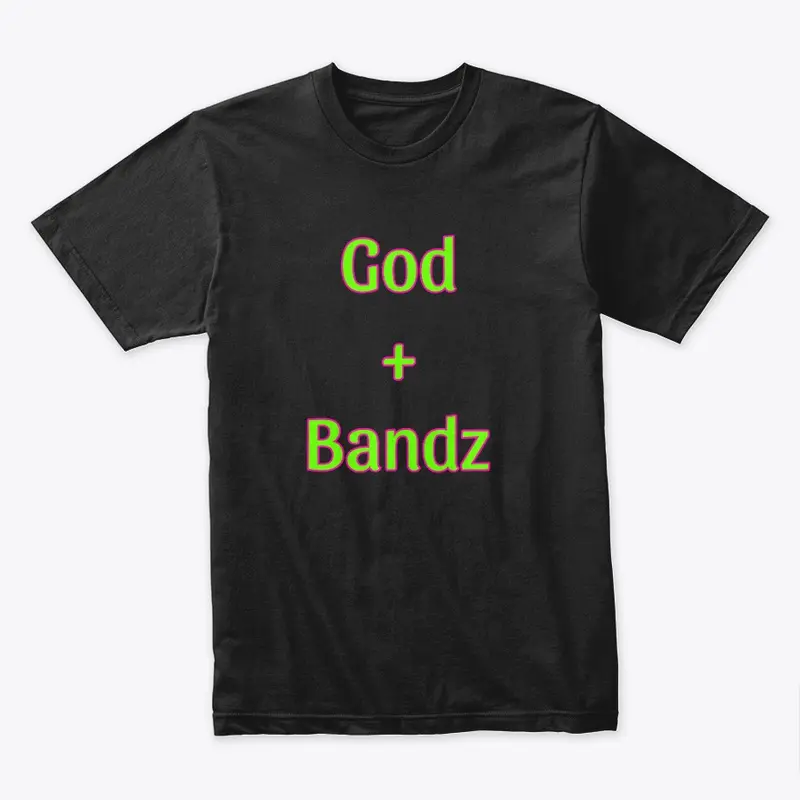 God +Bandz Lime /Pink