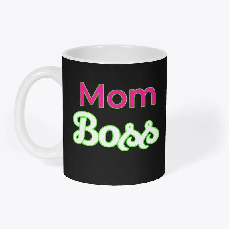 Mom Boss Pink +Lime