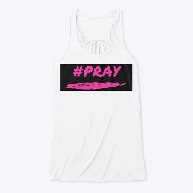 #Pray -Pink & Black 