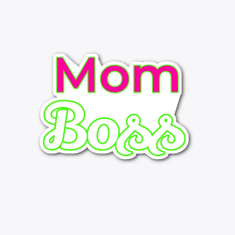 Mom Boss Pink +Lime