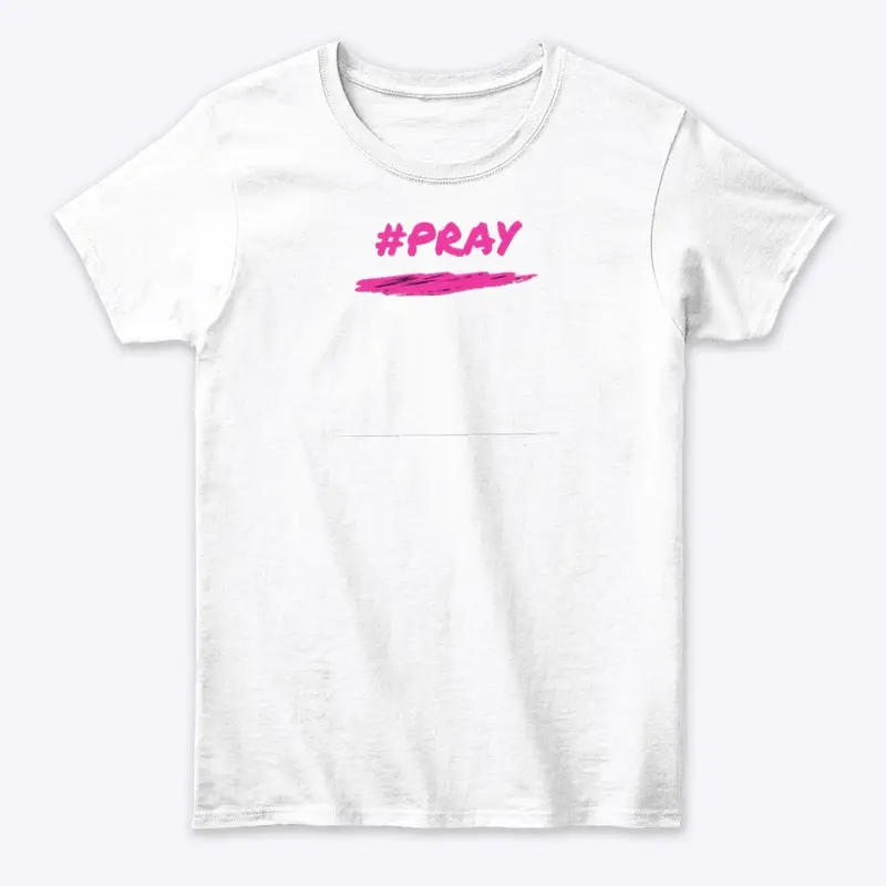 #Pray -Pink & Black 