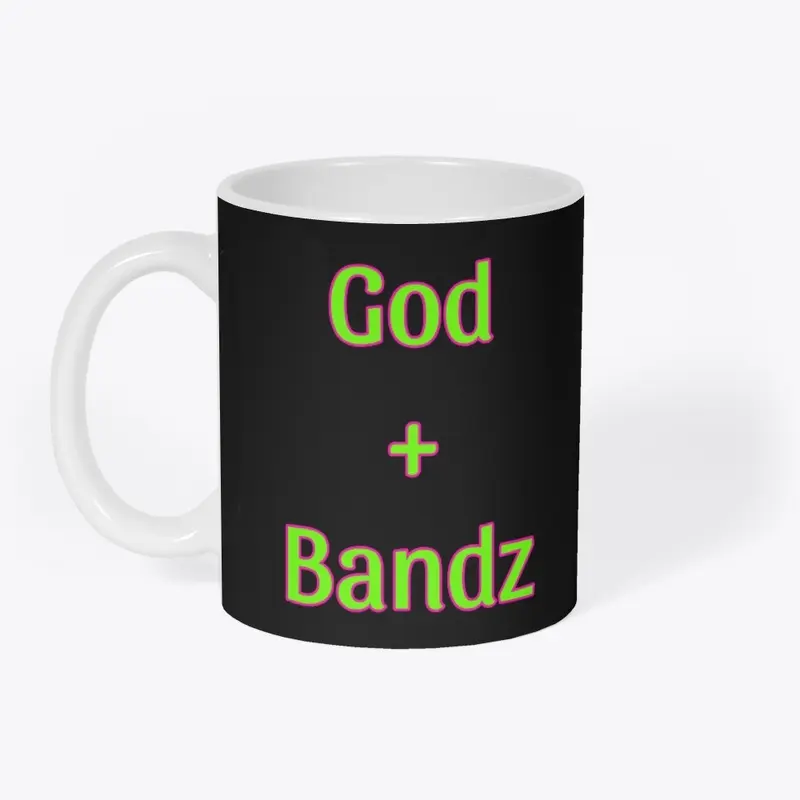 God +Bandz Lime /Pink