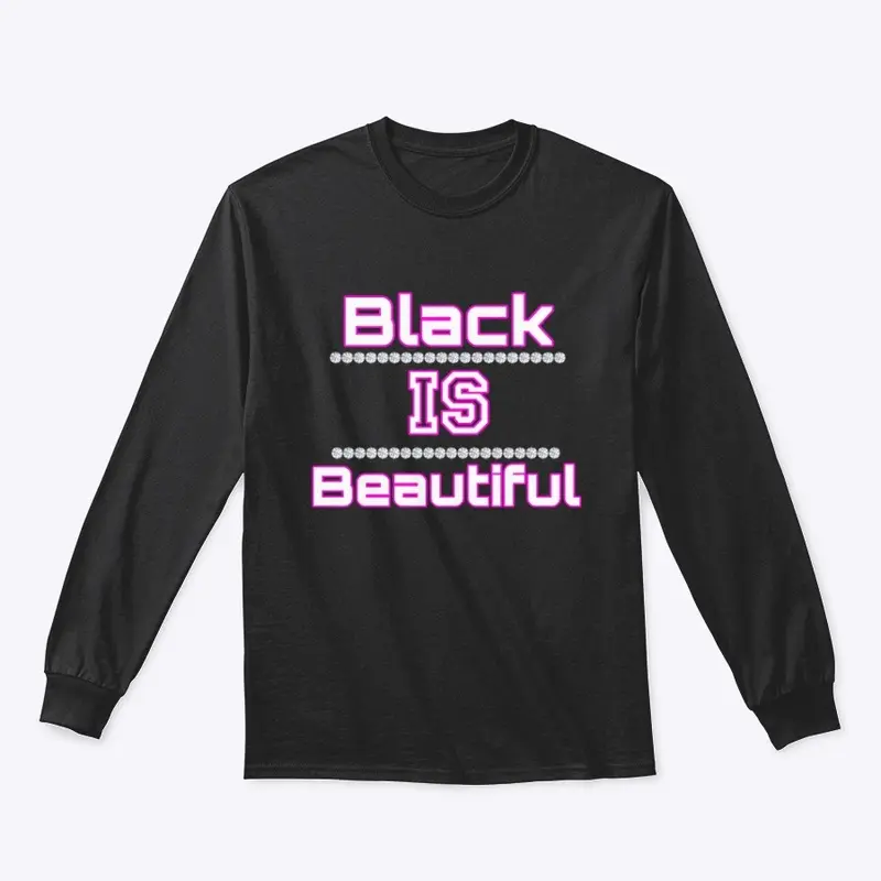 Black is Beautiful-Hot Pink