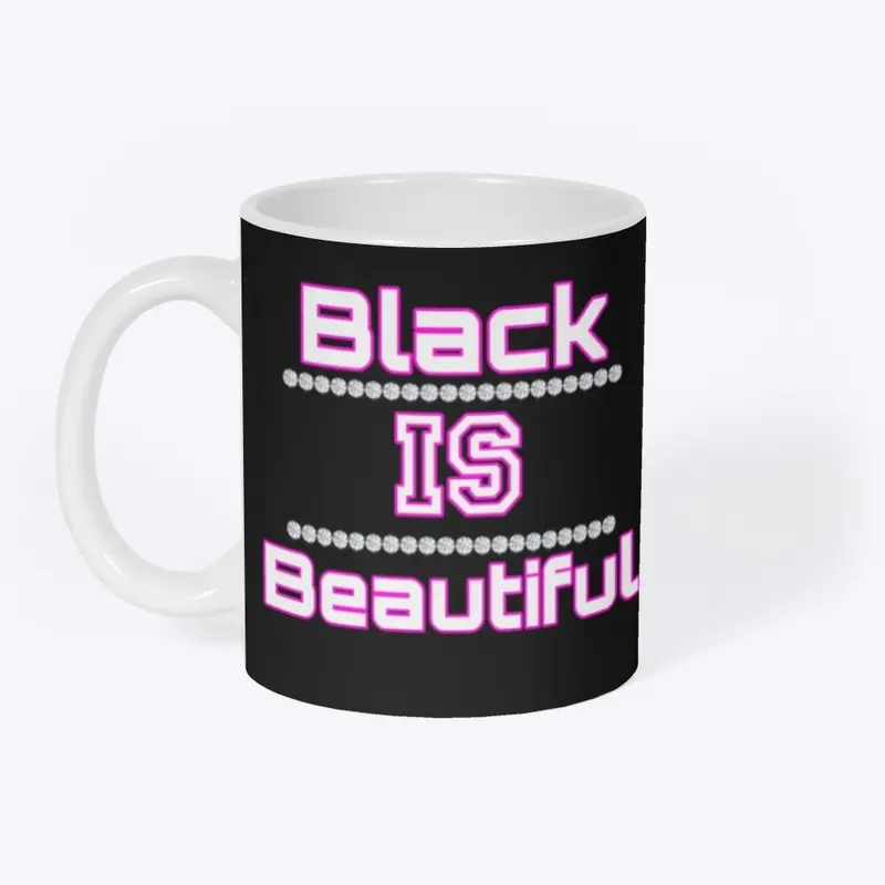 Black is Beautiful-Hot Pink