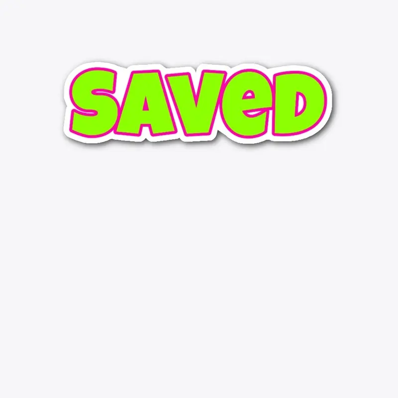 Saved - lime/Pink