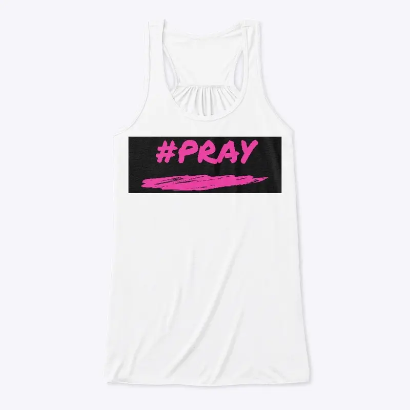 #Pray -Pink & Black 