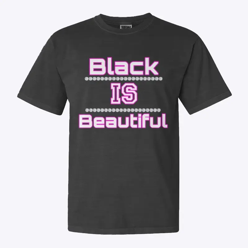 Black is Beautiful-Hot Pink